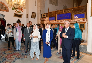   First Vice-President Mehriban Aliyeva visit Mevlana Museum in Konya  