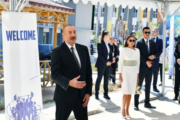     Aserbaidschanischer Präsident:   Spiele in Baku geben Impulse zur Stärkung der islamischen Solidarität  