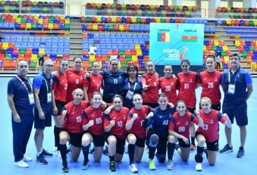 Selección de balonmano de Azerbaiyán derrotó al equipo nacional de Afganistán