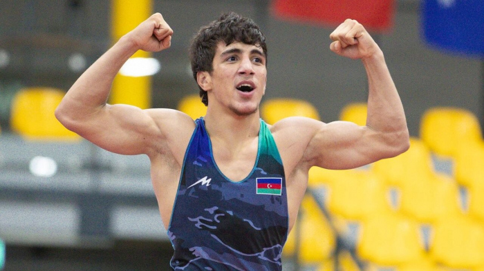   Azerbaijani freestyle wrestler crowned world champion  