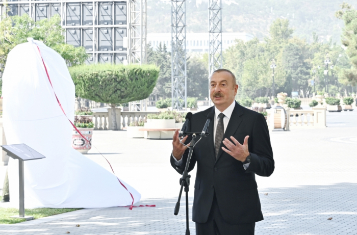  Präsident Ilham Aliyev erinnert sich an sein letztes Treffen mit Muslim Magomayev 