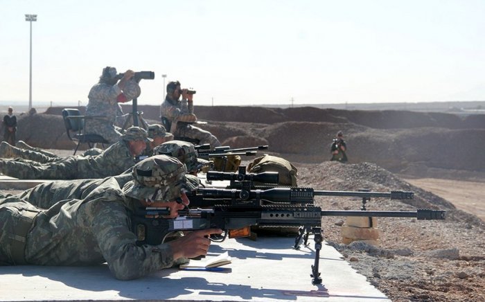    Azərbaycan snayperləri hədəfləri sərrast atəşlə məhv edib  
   