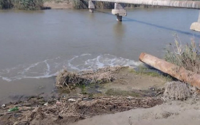 Neftçalada yod-brom zavodunun tullantı suları kollektora axıdılır  
