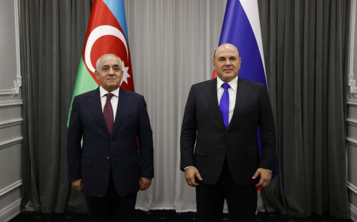    Əli Əsədov Mixail Mişustinlə görüşüb  
   