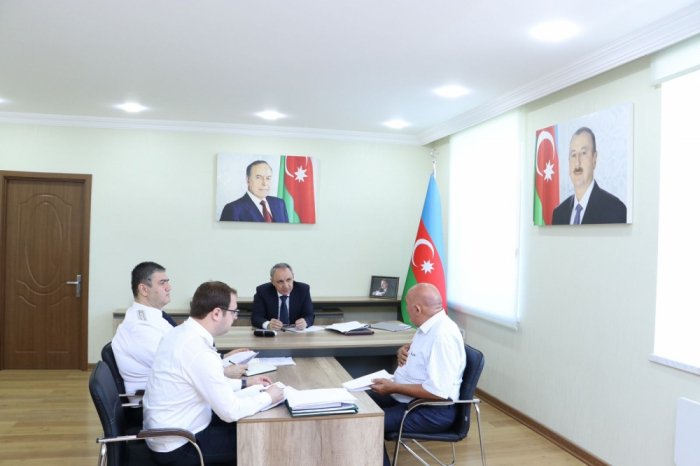 Baş Prokuror Şirvanda vətəndaşları qəbul edib  
