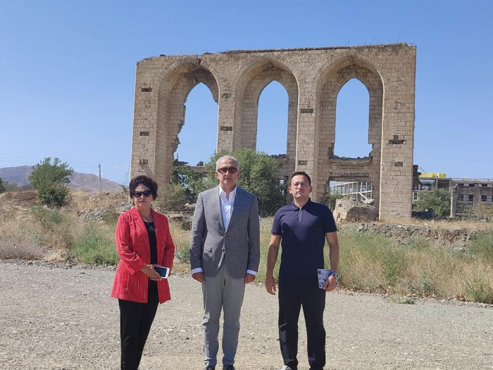 Iravan Khan’s great-grandson visits Aghdam – PHOTO