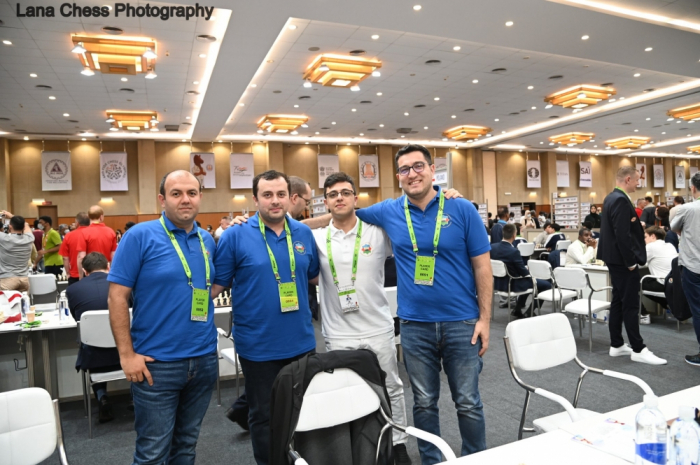 Azerbaijani men’s team draw with Turkiye in 2022 Chess Olympiad 