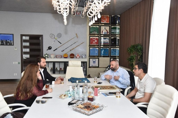 Azerbaijan’s Minister of Youth and Sports meets with Chief Rabbi of Ashkenazi Jewish community 