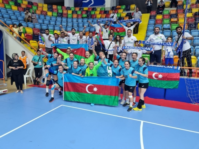 Islamic Solidarity Games: Azerbaijani female handball players win silver 