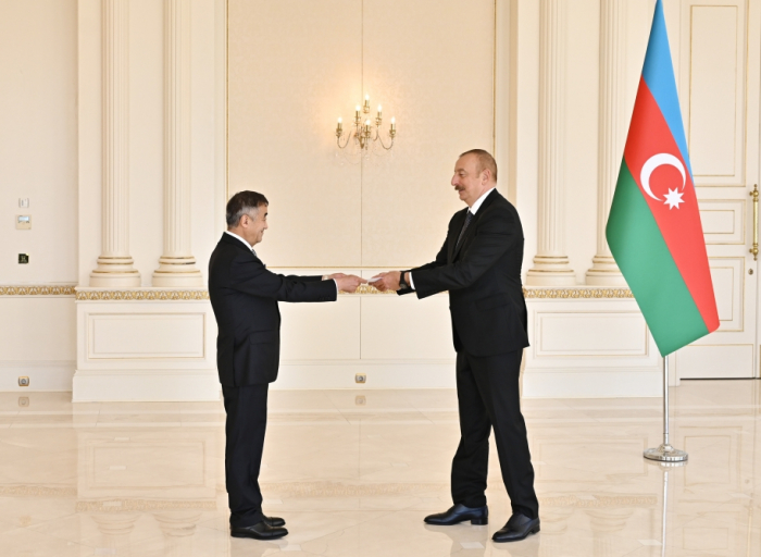 President Ilham Aliyev receives credentials of new ambassadors of several countries