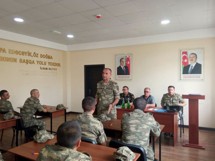 Activities to support psychological work continue in military units - Azerbaijani MoD 