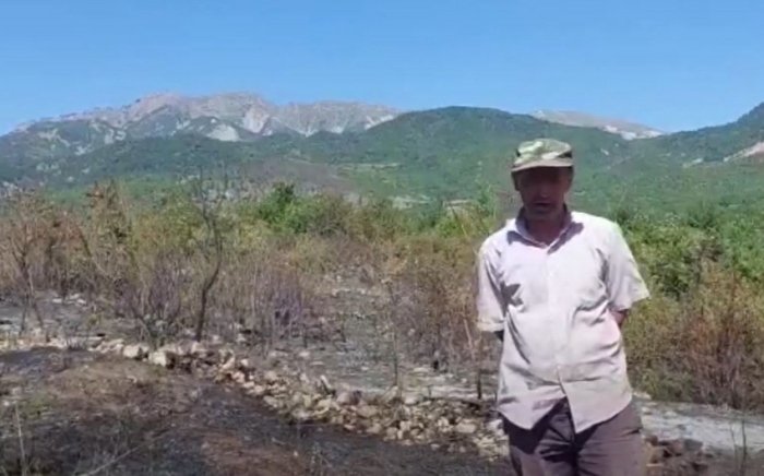    İsmayıllı sakini qəsdən yanğın törədib -    VİDEO      