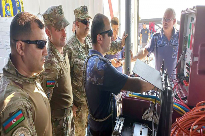   Aserbaidschanische Soldaten nehmen an internationalen Schulungen teil  