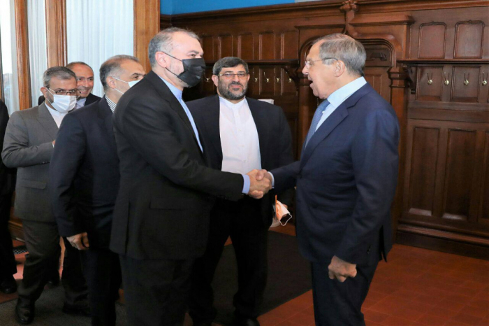   Außenminister des Iran und Russlands trafen sich  