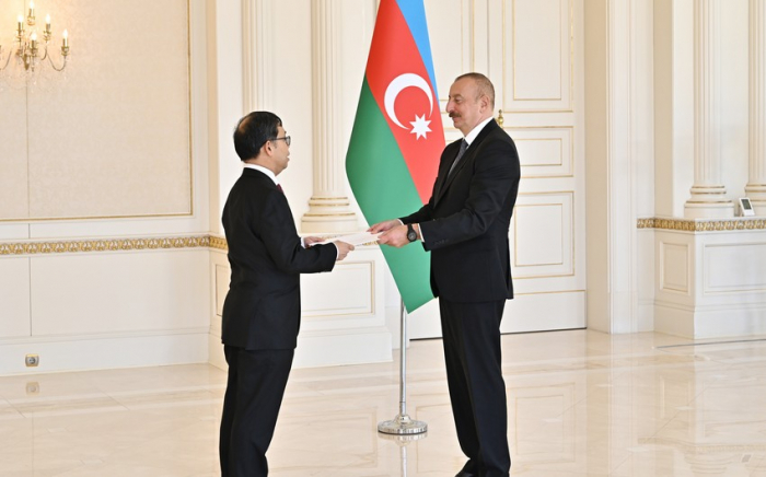    Prezident yeni səfiri qəbul etdi -    FOTOLAR - YENİLƏNİB     