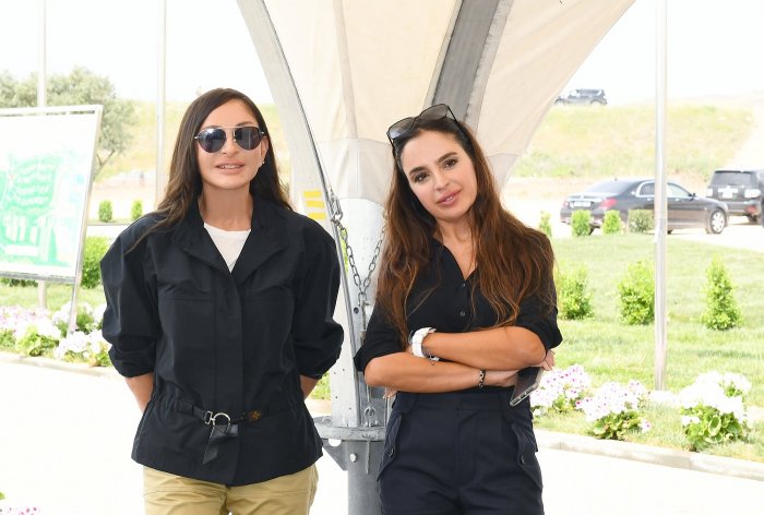    Leyla Əliyeva Mehriban Əliyevanı doğum günü münasibətilə təbrik edib   