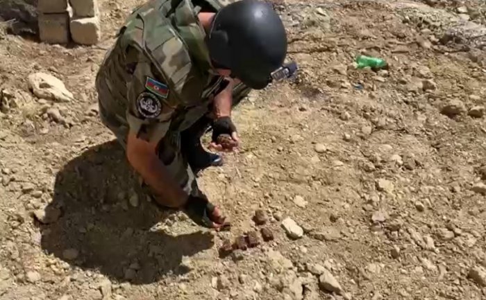 Bakıda hərbi sursat aşkarlanıb -    VİDEO   