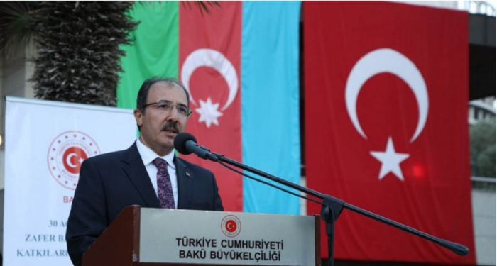 Türkiyə Zəfər Bayramı münasibətilə tədbir keçirilib