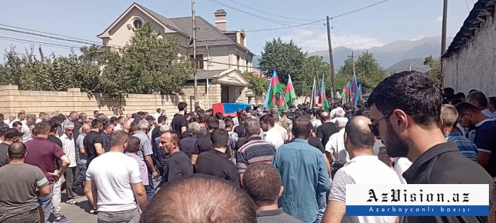   Yol qəzasında həlak olan hərbçimiz Zaqatalada torpağa tapşırıldı -    VİDEO      