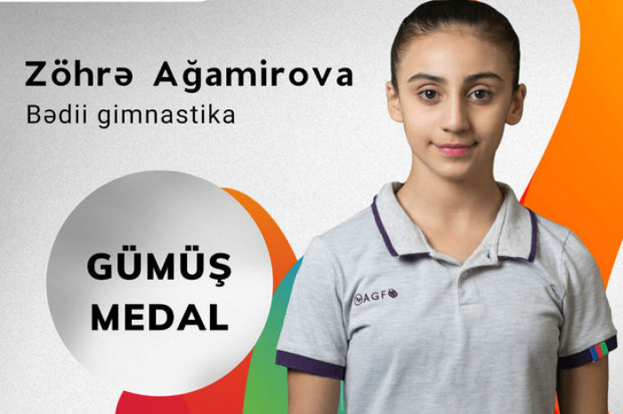       İslamiada:    Azərbaycan gimnastı gümüş medal qazanıb  
   