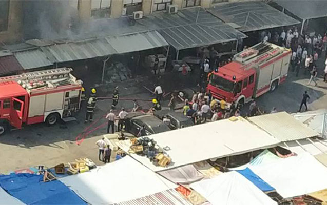    Göytəpədə bazardakı yanğın söndürülüb  