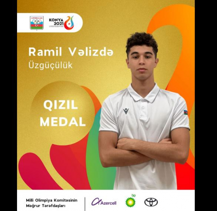 Azərbaycan İslamiadada üzgüçülükdə ilk qızıl medalını qazanıb  
