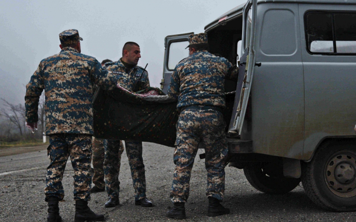 Azerbaijan hands over bodies of Armenian servicemen to Yerevan