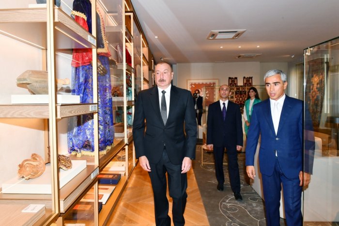 Prezident İtaliyada açılışda -  FOTOLAR +YENİLƏNİB 