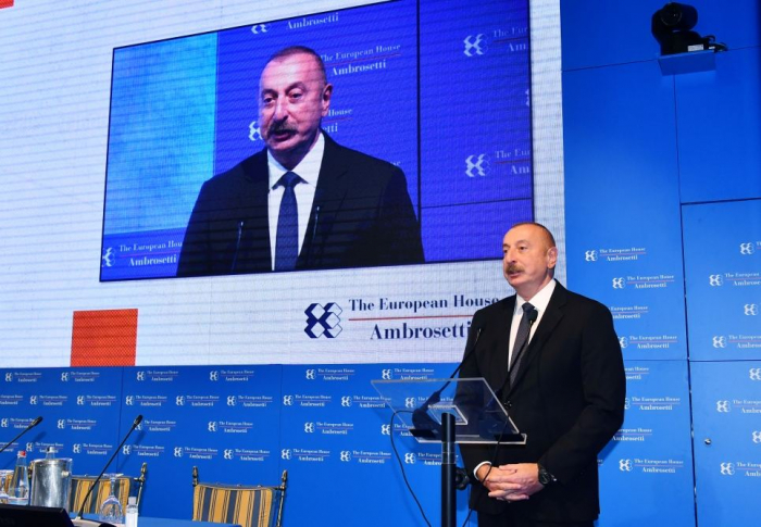     Präsident Aliyev:   Aserbaidschan hat es geschafft, Europas Energielandkarte zu verändern, indem es die Energieversorgung für den Weltmarkt diversifiziert hat  