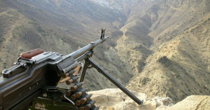   Azerbaijan Army positions were once again subjected to fire  