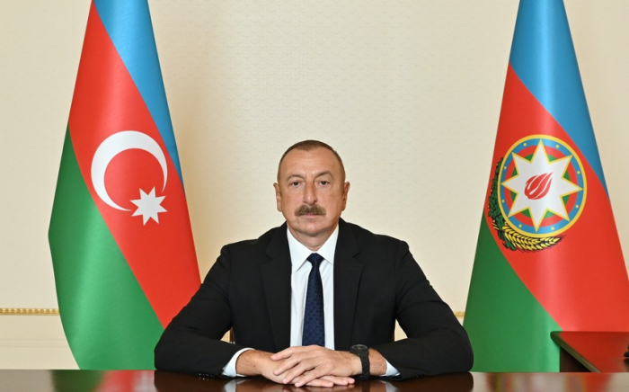  Ilham Aliyev sprach zu den Teilnehmern der 4. Internationalen Verteidigungsausstellung Aserbaidschans 