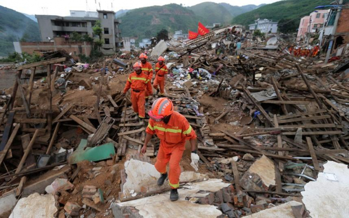 74 killed, 26 missing after 6.8-magnitude quake hits China