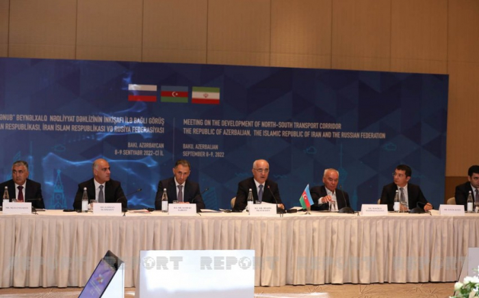  Erklärung von Baku zum internationalen Nord-Süd-Verkehrskorridor wurde unterzeichnet 
