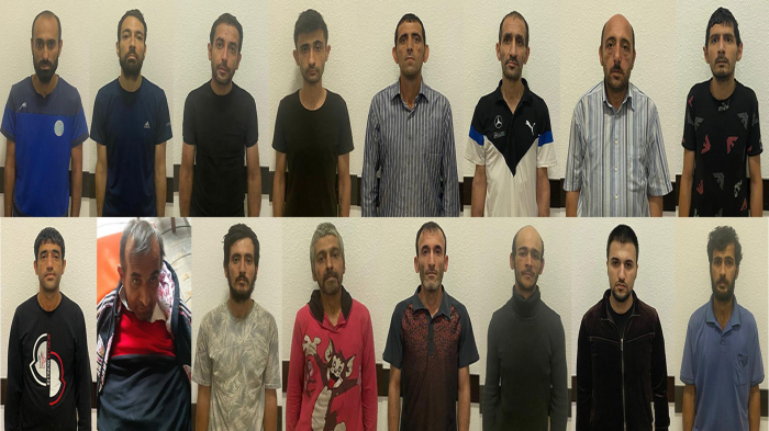 Polis əməliyyat keçirdi, 16 nəfər saxlanıldı-    FOTO     
