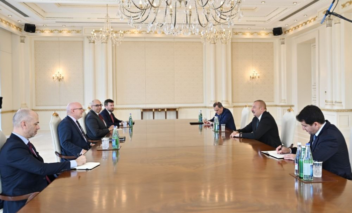  Präsident Aliyev empfängt leitenden Berater des US-Außenministeriums für Kaukasus-Verhandlungen 