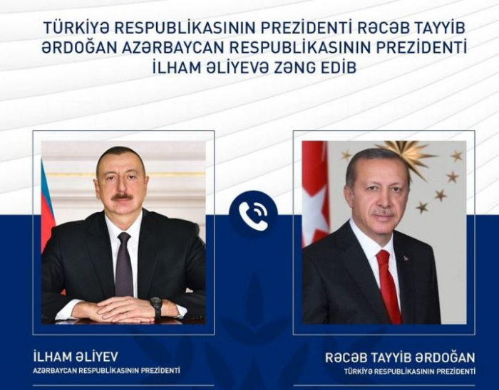  Azerbaijani, Turkish presidents hold phone talks 