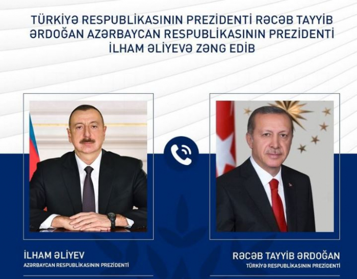   Präsidenten Aserbaidschans und der Türkei führen Telefongespräche  