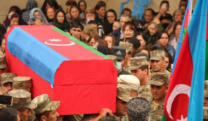  El Ministerio de Defensa de Azerbaiyán publica la lista de los mártires tras los recientes enfrentamientos con Armenia 