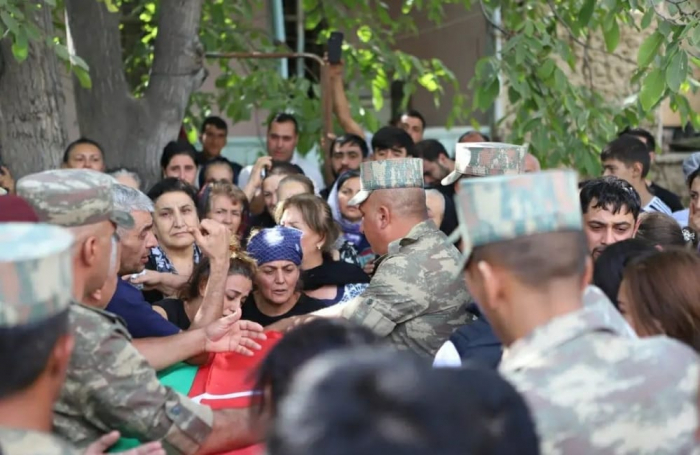    Şəhid baş leytenant dəfn olundu    