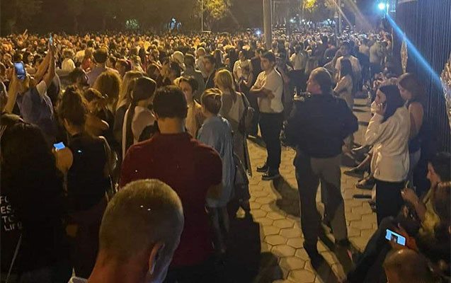    Paşinyanın bəyanatından sonra Ermənistanda aksiya keçirilir  
   