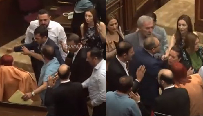   Im armenischen Parlament brach ein Kampf aus   - VIDEO    