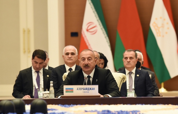 Prezident: "Azərbaycan beynəlxalq hüquq əsasında fəaliyyətini davam etdirəcək" Prezident: "Azərbaycan beynəlxalq hüquq əsasında fəaliyyətini davam etdirəcək"