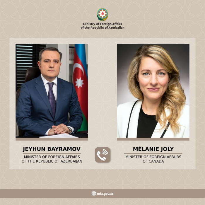 Außenminister Aserbaidschans und Kanadas führen Telefongespräche