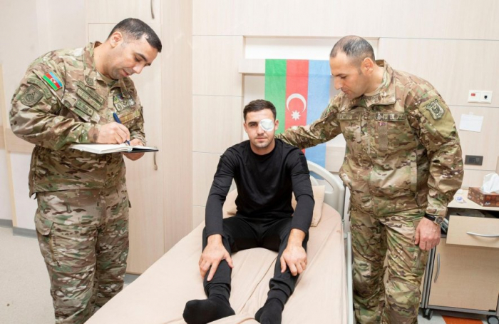    "YAŞAT" yaralı hərbçilərimizlə -    FOTOLAR        
