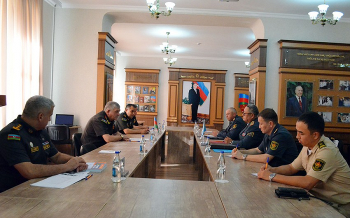 Kazakh delegation visits Azerbaijan National Defense University