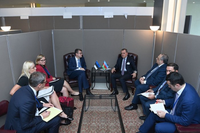 Estoniya ilə ikitərəfli əməkdaşlıq müzakirə olunub