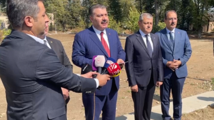   Turkish health minister visits Azerbaijan’s Shusha  