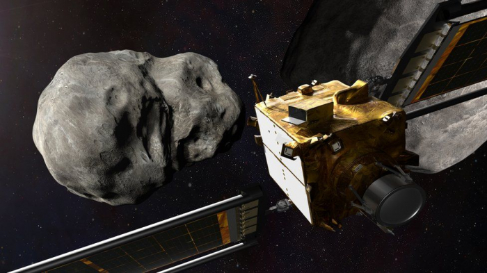 Dimorphos: Nasa flies spacecraft into asteroid in direct hit