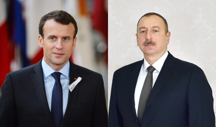   Macron rief Ilham Aliyev an  
