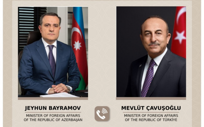  Azerbaijani and Turkish FMs hold phone talks 